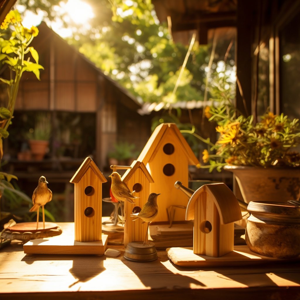 De charme van Hillhout houten tuinaccessoires
