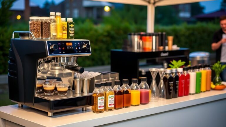 Verhoog de sfeer van je feest met mobiele cocktail- en koffiebars